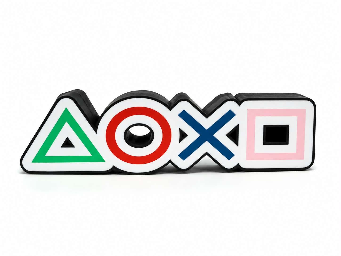 PlayStation Symbols LED Light – 3D Printed USB Φωτιστικό